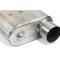 Camaro BBK 2-1/2 Vari-Tune Adjustable Aluminized Steel Performance Muffler, Offset