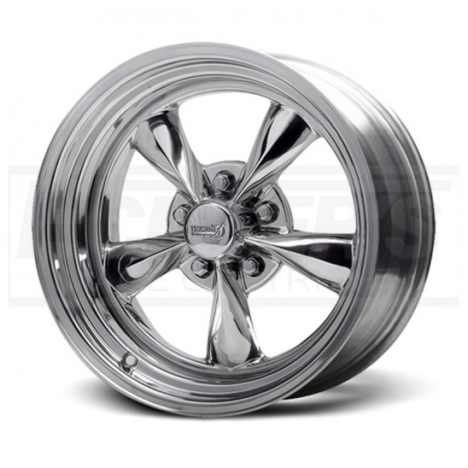 Camaro Polished Fuel Wheel, 15x7, 5x4 1/2 Pattern, 1967-1969
