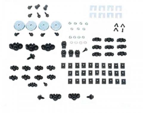 Camaro Front End Fastener Kit, Rally Sport, Stainless Steel, 1969