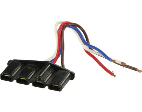 Camaro Voltage Regulator Repair Connector, With Pigtail, 1967-1969