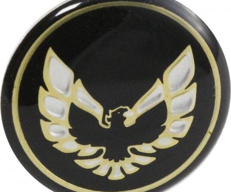 Firebird Shift Button Emblem For Cars With Automatic Transmission, Gold, 1976-1981