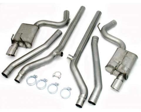 Camaro Cat-Back Exhaust System, Stainless Steel, V8, 2010-2014