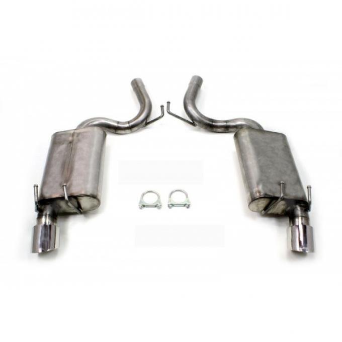 Camaro Exhaust Kit, Axle Back, Stainless Steel, V6, 2010-2014