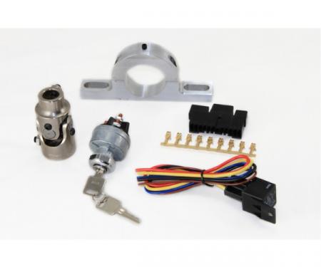 Camaro Flaming River Tilt Column Install & Access Kit, Manual Steering, 1969