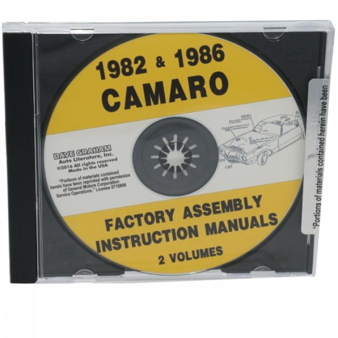 Assembly Manuals, CD-ROM, 1982 And 1986