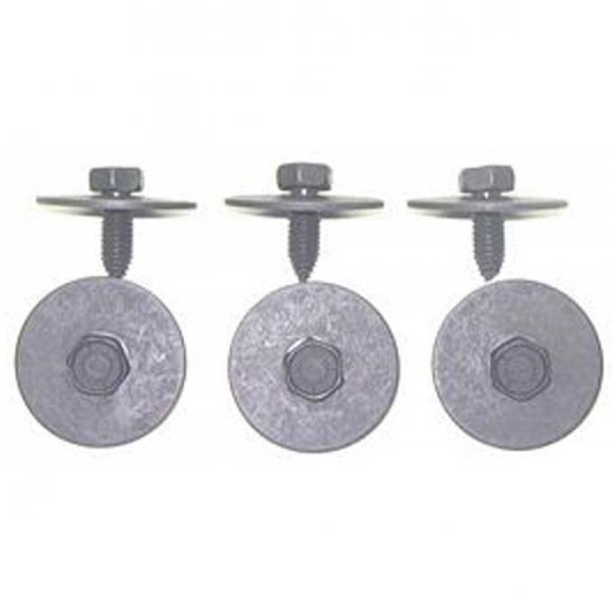 Firebird Inner Fender To Firewall Brace (Fender Side) Mounting Bolt & Washer Set, 1967-1969