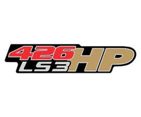 Camaro LS3 426HP Decal, 2010-2014
