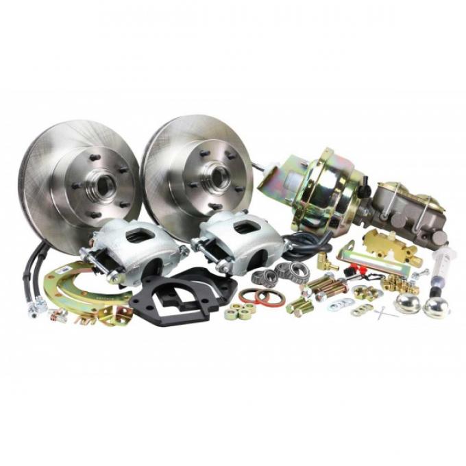 El Camino -  Front Disc Brake Conversion Kit For Stock Spindles, Power, 1964-1972