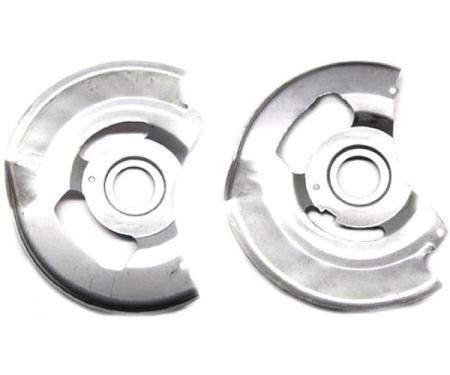 Firebird Disc Brake Backing Plates, Correct Reproduction, 1970-1981