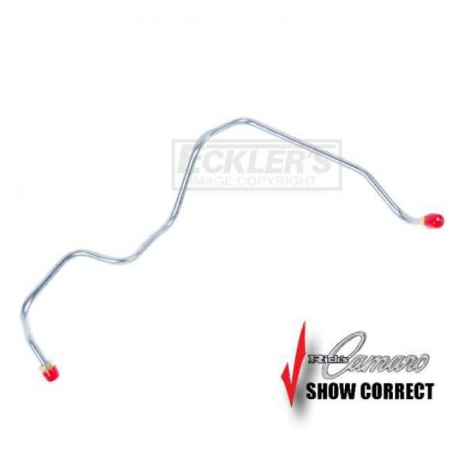 Camaro Fuel Line Return, Carbureted, 5/16 Inch, Stainless Steel 1982-1986