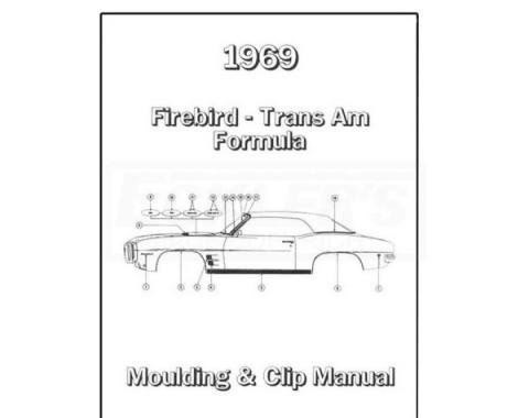 Firebird Molding And Clip Manual, 1969