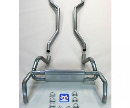 Camaro Original Style Exhaust System, For Small Block With Headers, 2-1/2", 1967-1969