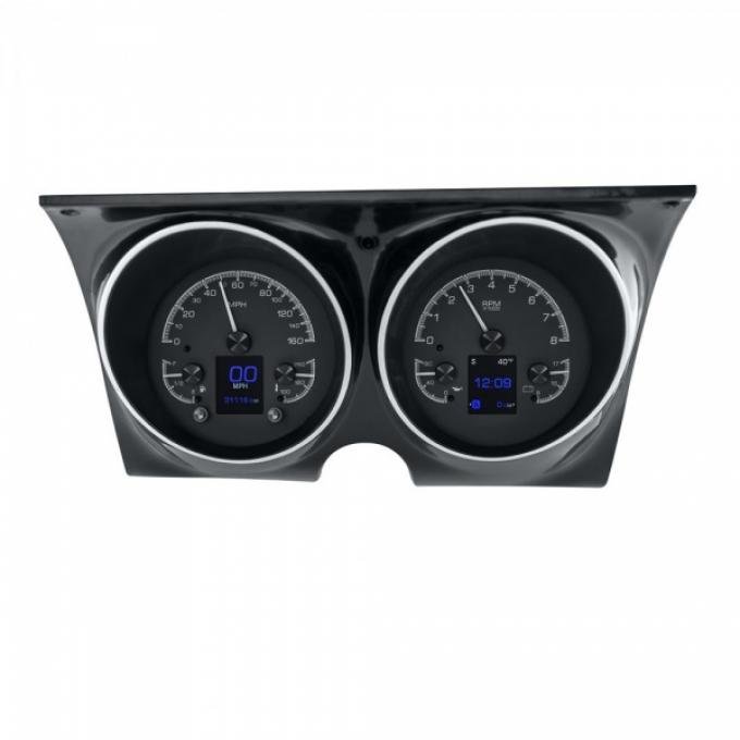 Chevy Camaro Analog Dash Gauges, Dakota Digital (HDX), 1967-1968