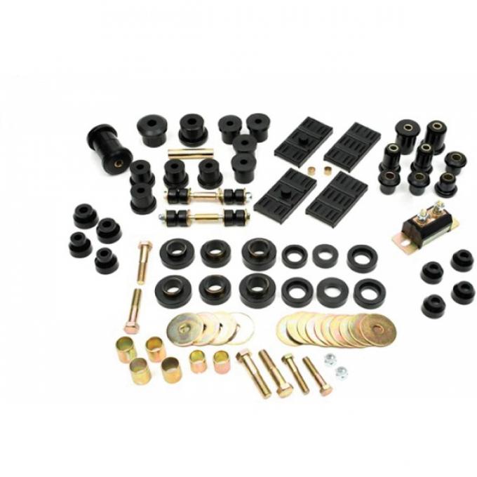 Camaro Suspension Kit, Polyurethane, Complete For Multi LeafRear Suspension, 1967-1969