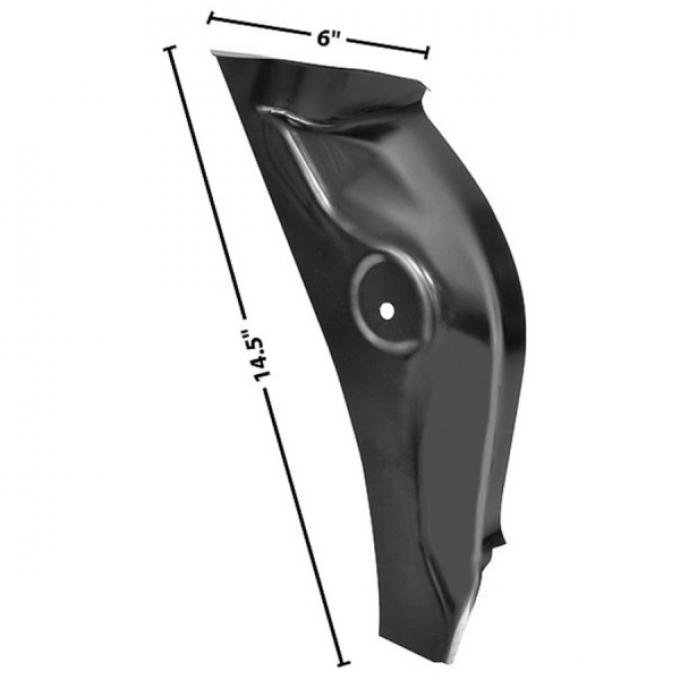 Firebird Quarter Panel To Taillight Panel Filler, Right Side, 1979-1981