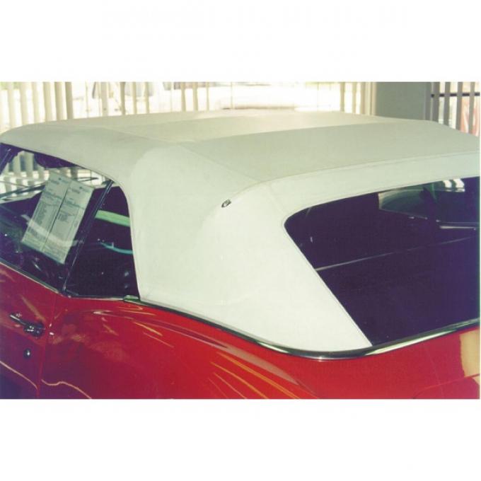 Camaro Convertible Top, With Plastic Zippered Window, 1967-1969