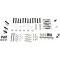 Camaro Master Engine Bolt Kit, 307, 327 & 350ci, 1969-1971
