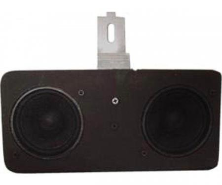 Firebird Radio Speakers, Dual Front, 60 Watt, Custom Autosound, For Cars With Air Conditioning, 1967-1969