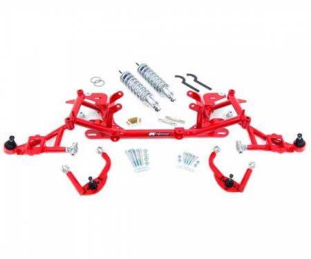 UMI Front Suspension Package, Stage 5 With Chrome Moly A-Arms, LS1, 1998-2002