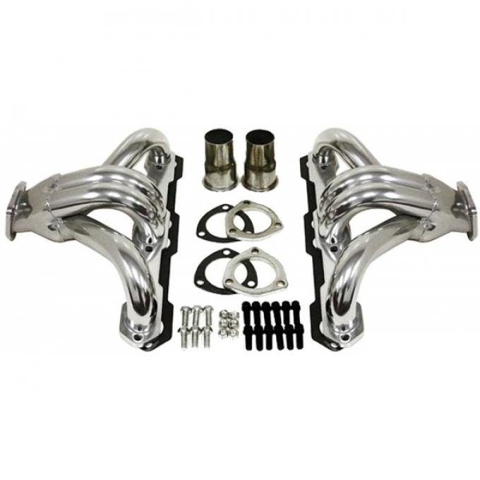 Camaro Ceramic Coated Shorty Headers, Small Block, 1967-1981