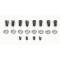 Camaro Emblem Fastener Set, For Cars With Standard Trim (Non-Rally Sport) & Z28 , 1967