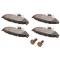 Camaro Rear Disc Brake Pads, ACDelco, 1988-1997