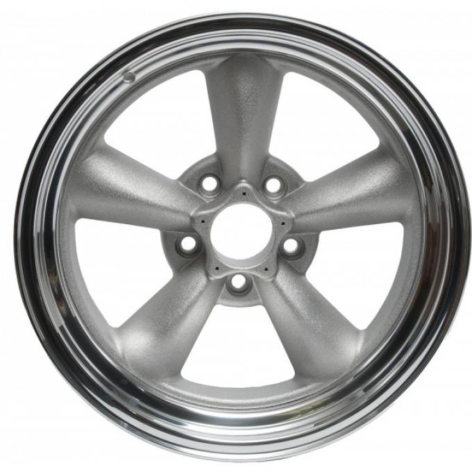 Camaro Wheel, Curved Rounded Spokes, 17" x 7", Vintage 45, 1967-1969