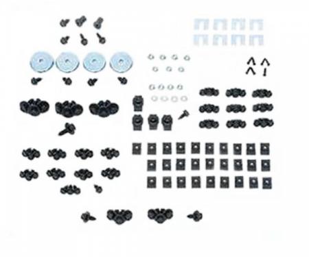 Front End Fastener Kit, Std, Stainless, 67-68