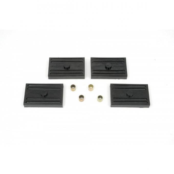 Camaro Polyurethane Multi Leaf Spring Mount Pads, 1967-1969