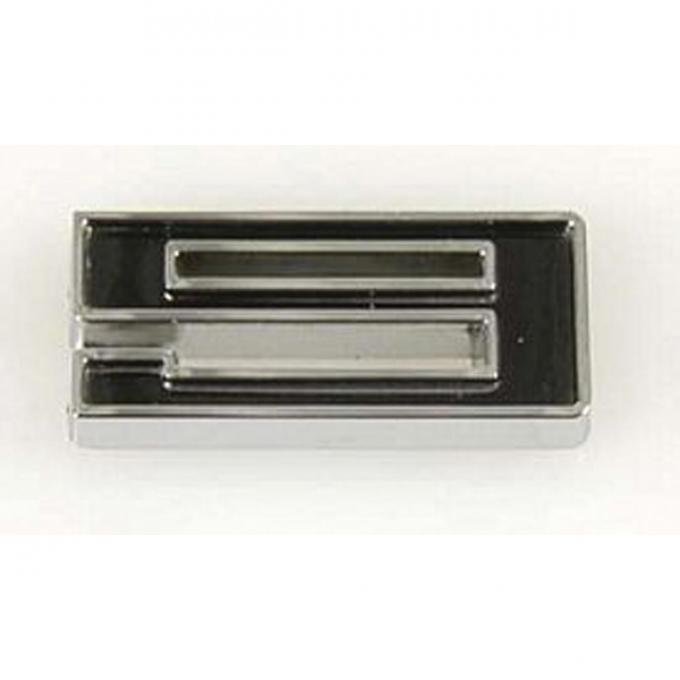 Firebird Engine Size Fender Emblem, Number 9, Black, 1967-1969