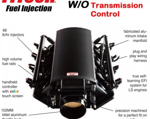 Ultimate LS Fuel Injection Kit for LS1/LS2/LS6 - 750HP w/o Trans. Control | FiTech - 70003
