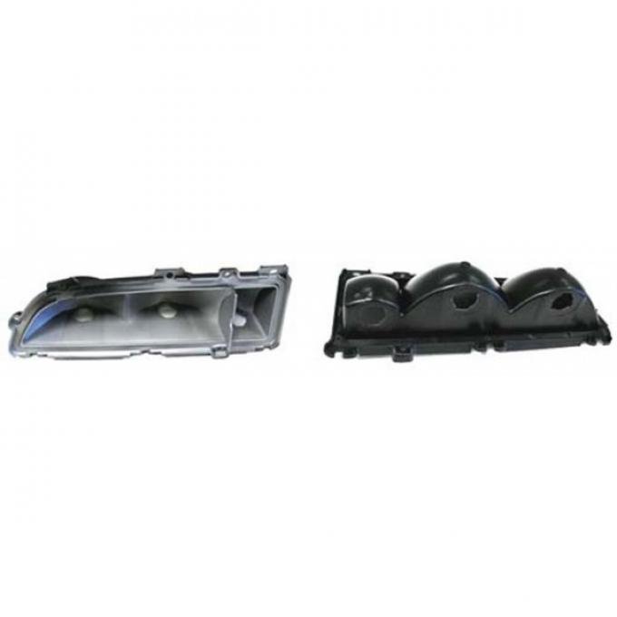 Firebird Tail Light Plastic Housing, Left, 1970-1973