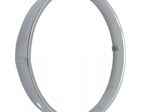 Firebird Retaining Ring, Headlamp Seal Beam, Stainless Steel, 1970-1975