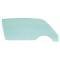 Firebird Door Glass, Green Tinted, Right, 1970-1981