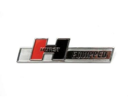 Firebird Hurst Equipped Emblem, ABS Plastic, 1967-2002
