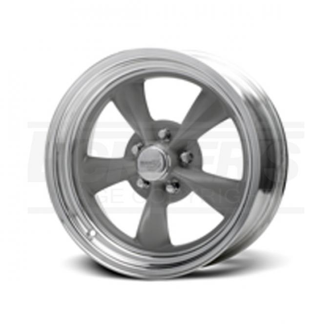 Firebird Grey Fuel Wheel, 15x8, 5x4 1/2 Pattern, 1967-1981