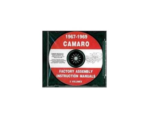 Camaro Service Manual Sets, PDF CD-ROM 1967-1988