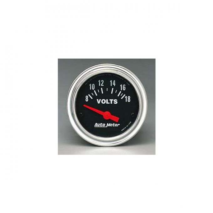 Firebird Voltmeter, Chrome, AutoMeter