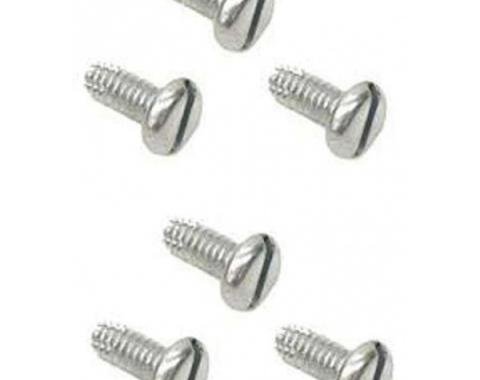 Firebird Headlight Retaining Ring Mounting Screw Set, 1970-1976