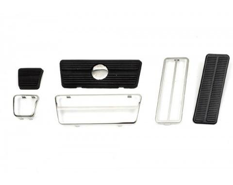 Camaro Brake & Gas Pedal Kit, With Disc Brakes & Automatic Transmission, 1970-1981