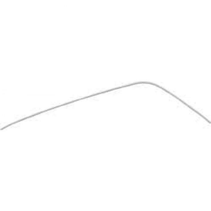 Firebird Roof Drip Molding, Right, Without Vinyl Top, 1971-1978