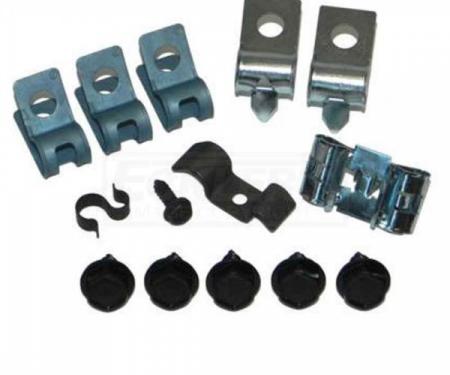 Trans Am Fuel Line Clips, 3/8, For Cars WIthout Return Line, 1982-1992