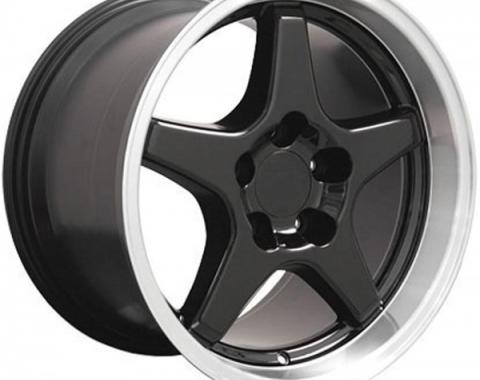 Firebird 17X11 ZR1 Style Deep Dish Wheel, Black, 1993-2002