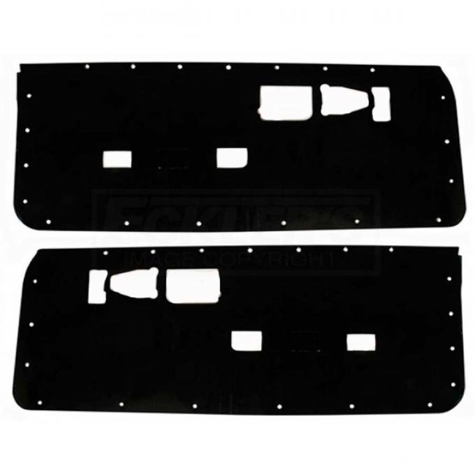 Camaro Door Panel Watershields, Pair, 1982-1992