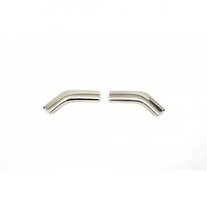 Firebird Roof Drip Rail Corner Connectors, 1967-1969