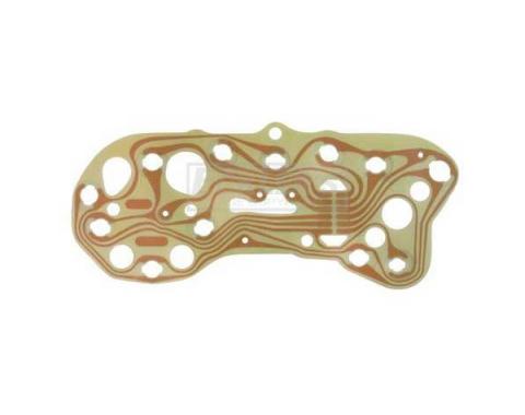 Firebird Instrument Cluster Circuit Board, For Cars With Warning Lights, 1970-1971