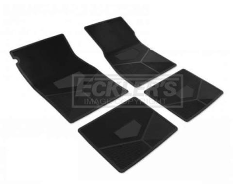 Firebird Trans AM Floor Mats, With Trans AM Block Script, Bird Emblem, Color Options 1976-1978