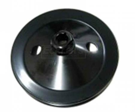 Firebird Power Steering Pulley, Single Groove For Cars With Air Conditioning, Pontiac V8, 1970