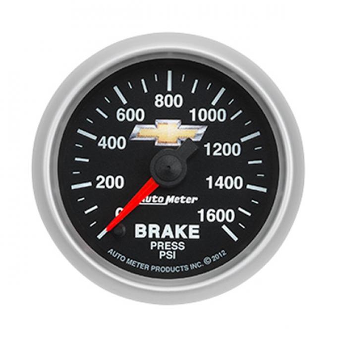 Camaro COPO Brake Pressure Gauge Pack, 2010-2014
