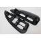 Firebird Ebony Door Panel Switch Trim Plates, 2000-2002